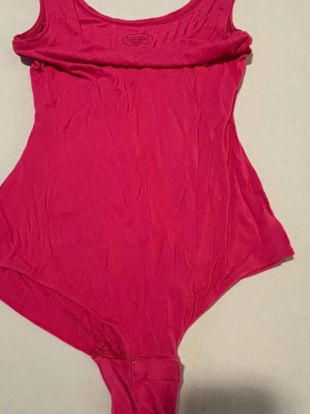 intimissimi Bright Pink Sleeveless One-Piece Bodysuit